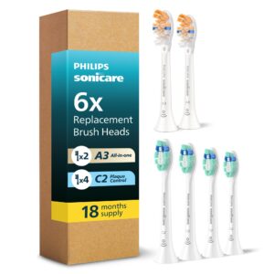 Philips Sonicare Replacement Brush Heads offer premium imported quality with 18 months supply. Available at Curat Cart.