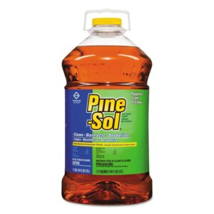 Authentic Pine-Sol Multi-Surface Cleaner, 1.41L, for effective cleaning, disinfection, and deodorization. Powerful scent of clean.