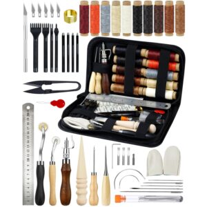 Explore premium imported Plantional Leather Working Tools, featuring a comprehensive set for crafting, available at Curat Cart.