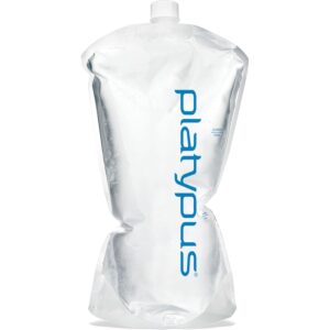 Discover the authentic Platypus Platy ultralight water bottle, designed for easy hydration on the go.