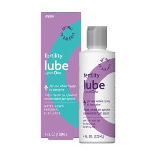 Experience optimal fertility with plusOne Fertility Lube, a premium import from Curat Cart, designed for an ideal environment for sperm.