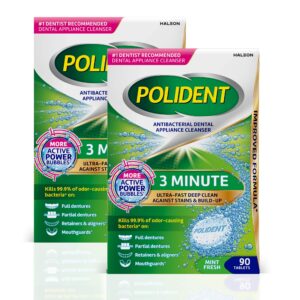 Polident Antibacterial Retainer Cleaner offers premium imported dental appliance care. Available at Curat Cart for a deep clean.