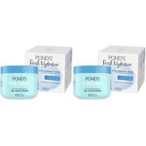 POND'S Fresh Hydration Gel Moisturizer with hyaluronic acid and vitamin E. 100% genuine, hydrating skincare solution.