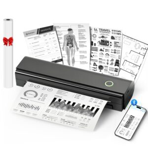 Discover the premium imported N80 Bluetooth Thermal Printer, showcasing versatility with various printouts. Available at Curat Cart.