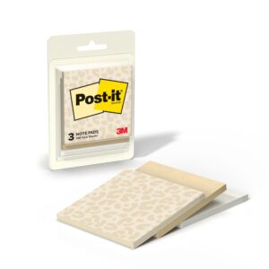 Post-it Polished Patterns Sticky Notes, a premium imported choice at Curat Cart, featuring stylish designs for elegant organization.