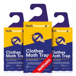 Premium imported Clothes Moth Traps from Curat Cart, featuring natural pheromone sticky technology, non-toxic and odorless.