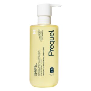 Discover the authentic Prequel Skin Pre-Gleanse Oil Cleanser, a 100% genuine product for effective facial cleansing.