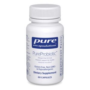 Premium imported Pure Encapsulations Probiotic supports intestinal health. Available at Curat Cart for your wellness needs.