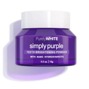 Discover PurelyWHITE Brightening Powder, a premium import for effective teeth whitening, available at Curat Cart.