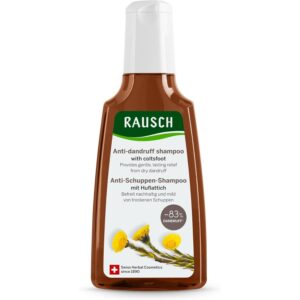 Discover Rausch Coltsfoot Anti-Dandruff Shampoo, 100% genuine Swiss herbal formula for effective dandruff relief.