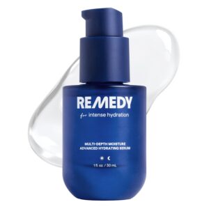 Discover the premium imported REMEDY Multi-Depth Moisture Serum for intense hydration, available at Curat Cart.