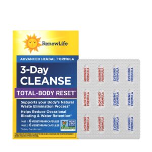 Premium imported Renew Life 3 Day Cleanse supports natural waste elimination and reduces bloating. Available at Curat Cart.