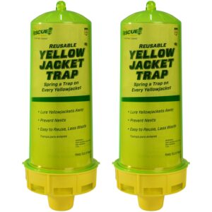 Discover the RESCUE! Reusable Yellowjacket Trap, a premium import designed to lure yellowjackets away. Available at Curat Cart.