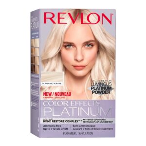 Discover the Revlon Color Effects Platinum Highlighting Kit, 100% genuine for vibrant, beautiful hair color results.