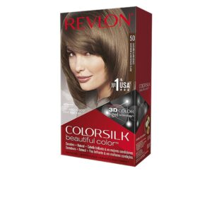 Discover authentic Revlon ColorSilk Haircolor in Light Ash Brown for beautiful, natural-looking color. 100% genuine product.
