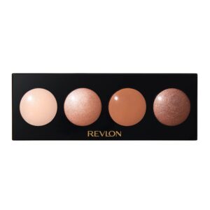 Authentic Revlon Crème Eyeshadow Palette featuring four stunning shades for versatile eye looks. 100% genuine product.