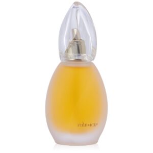 Discover the authentic Revlon Fire & Ice Perfume, featuring a sleek bottle design with a warm golden fragrance inside.