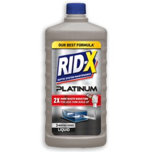 Rid-X Septic Tank Treatment, premium imported formula for effective waste reduction and tank maintenance. Available at Curat Cart.