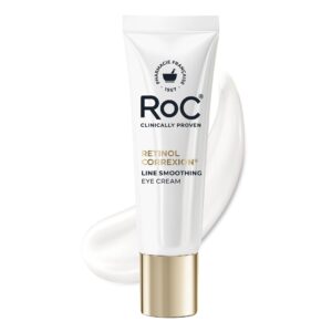 Discover the authentic RoC Retinol Under Eye Cream, clinically proven for smoothing fine lines and brightening your eyes.
