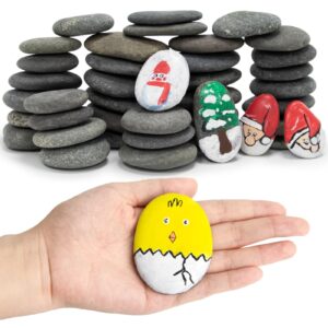 Premium imported River Rock for Painting, ideal for creative projects. Shop unique designs at Curat Cart.