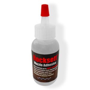Discover the premium imported Rocksett Muzzle Adhesive, ideal for strong, durable bonding without heat. Available at Curat Cart.