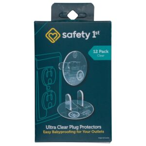 Premium imported Safety 1st Outlet Plugs ensure easy babyproofing for your outlets. Available at Curat Cart.