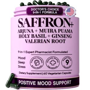 Boost your mood with Saffron supplements, a premium import at Curat Cart, featuring 9-in-1 formula for holistic wellness.