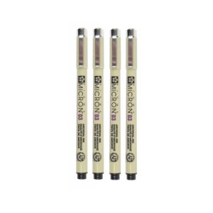 Explore premium imported Sakura Pigma Micron Black Pens, perfect for artists and professionals. Available at Curat Cart.