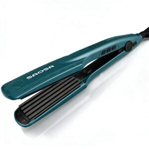 Discover the SAOSA Hair Crimper Ceramic Iron, a premium imported styling tool from Curat Cart for effortless waves and curls.