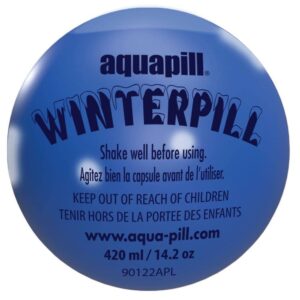 Premium imported SeaKlear AquaPill WinterPill Pool Clarifier ensures clear water during winter. Available at Curat Cart.