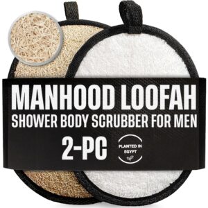 Discover the SerrenTo Manhood Loofah Body Scrubber, a genuine 2-piece set planted in Egypt for an authentic shower experience.