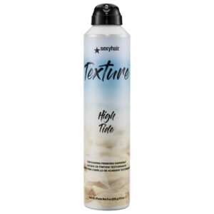 Discover SexyHair Texture High Tide Hairspray, a premium imported styling solution available at Curat Cart for effortless texture and hold.
