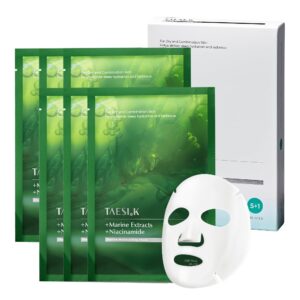 Discover the premium imported Sheet Mask with Niacinamide from Curat Cart, enriched with marine extracts for deep hydration and radiance.