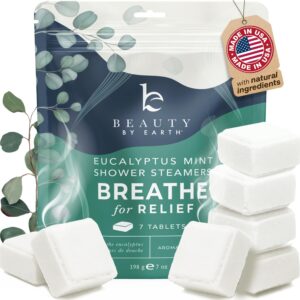 Experience premium imported Shower Steamers Aromatherapy with eucalyptus mint for a refreshing spa-like shower. Available at Curat Cart.