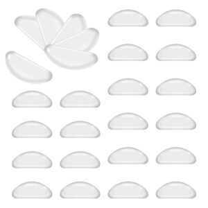 Premium imported silicone eyeglass nose pads, perfect for comfort and fit. Available at Curat Cart.