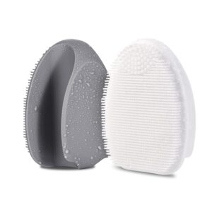 Experience the premium imported Silicone Face Scrubber Exfoliator from Curat Cart for a rejuvenating skincare routine.