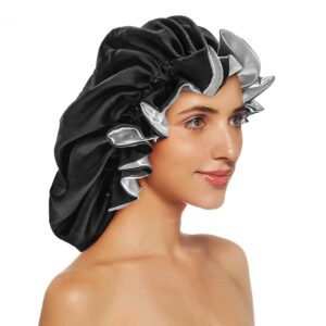 Discover our authentic silk bonnets for women, designed for ultimate hair protection and style. 100% genuine quality.