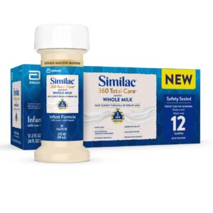 Premium imported Similac 360 Total Care Baby Formula Whole Milk, perfect for infants, available at Curat Cart.