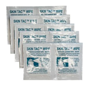 Discover Skin-Tac Adhesive Barrier Wipes, a premium import for skin protection, available at Curat Cart. Perfect for sensitive skin.