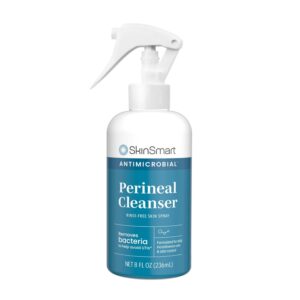 SkinSmart Antimicrobial Cleanser, a premium imported skin spray, effectively removes bacteria for daily use. Available at Curat Cart.