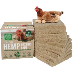 Premium imported Small Pet Select Hemp Nesting Pads, eco-friendly and extra thick, perfect for small pets. Available at Curat Cart.