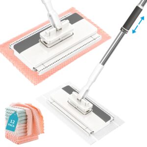Discover the premium imported Snap Grip Flat Mop, designed for effortless cleaning. Available at Curat Cart for a spotless shine.