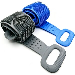 Sofine Silicone Back Scrubber, a premium imported choice for a luxurious bath experience, available at Curat Cart.