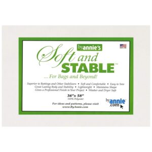 Soft and Stable Polyester Stabilizer, a premium import from Curat Cart, ensures comfort and stability for your projects. Perfect for bags.