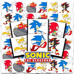 Premium imported Sonic Tattoos for Kids featuring popular characters. Perfect for fun and creativity. Available at Curat Cart.