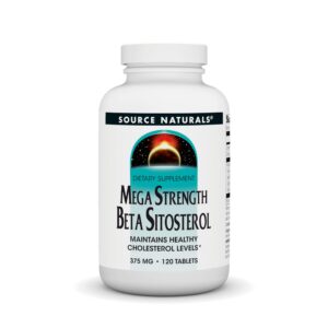 Source Naturals Mega Strength Beta Sitosterol is a premium import that helps maintain healthy cholesterol levels. Available at Curat Cart.
