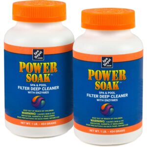 Premium imported Spa Depot Hot Tub Filter Cleaner in a dual-pack, ideal for spa maintenance. Available at Curat Cart.