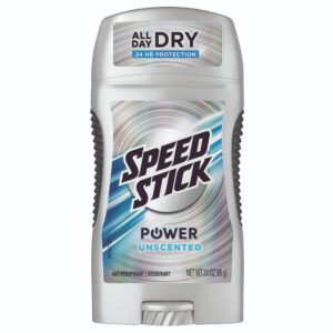 Discover Speed Stick Power Antiperspirant Deodorant, a premium import offering all-day dry protection. Available at Curat Cart.