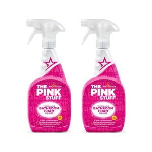 Discover Stardrops The Pink Stuff Bathroom Foam Cleaner, a premium imported solution for sparkling clean bathrooms. Available at Curat Cart.