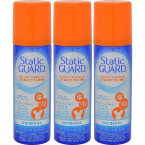 Discover Static Guard Fabric Spray, a premium imported solution for eliminating static cling on all fabrics. Available at Curat Cart.
